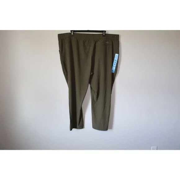 NWT Eddie Bauer Departure Ankle Pants Green Women's Plus Size 3X H14761 - Picture 9 of 13
